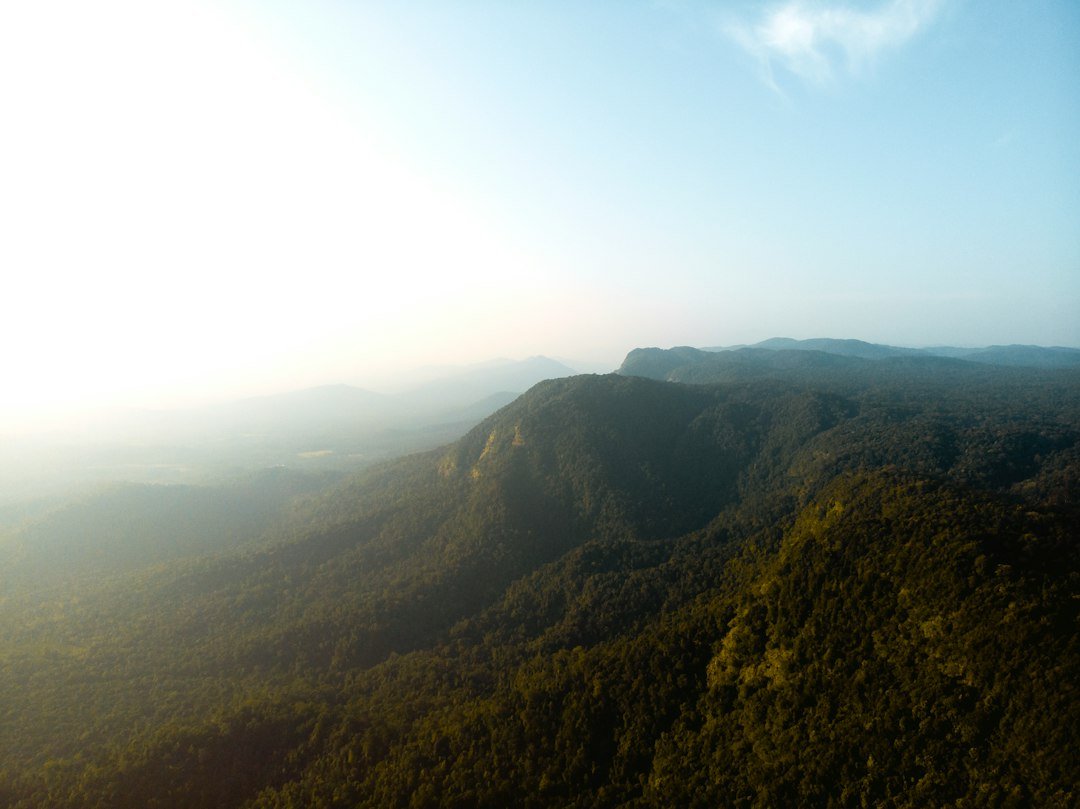 Sunset at Agumbe in the Western Ghats, a popular day trip from Udupi